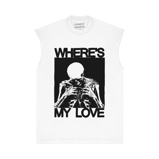 LONELY HEARTS MY LOVE SLEEVELESS TEE