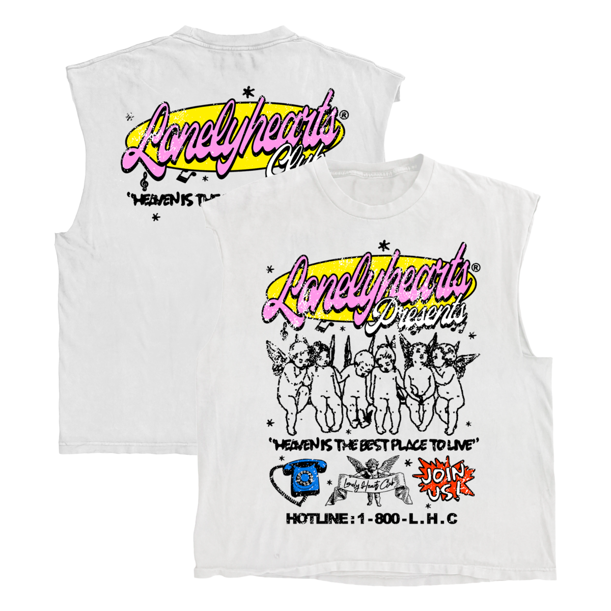 LONELY HEARTS The Future Is Yours Sleeveless T-Shirt