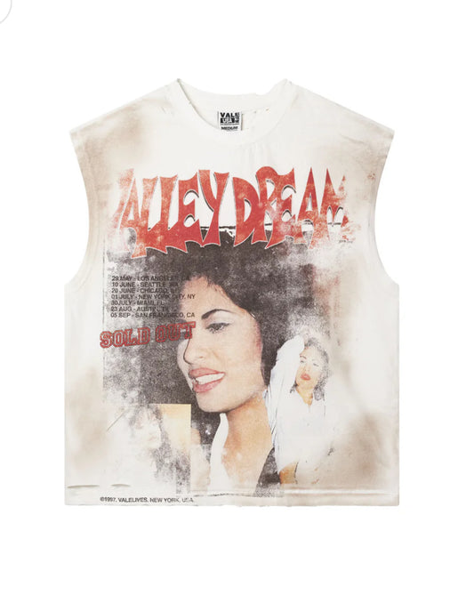 VALE LA FLOR MUSCLE TEE