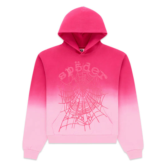 SP5DER OG WEB OMBRE HOODIE