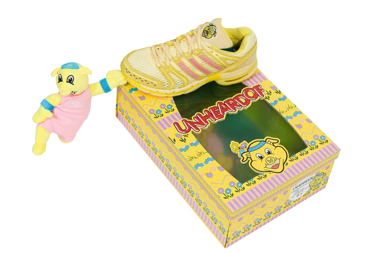 ADIDAS UNHEARDOF ADISTAR CONTROL 5 PIGGY RUNNER 2.0 CHEESEBURGER