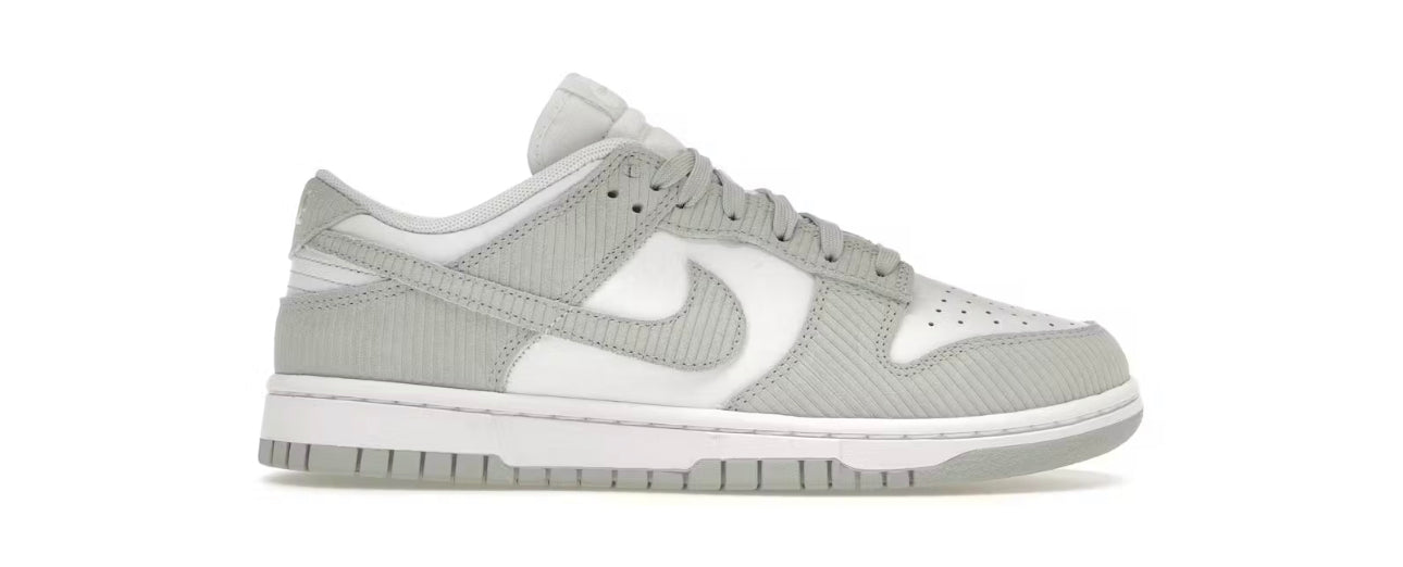 NIKE DUNK LOW LIGHT SILVER CORDUROY