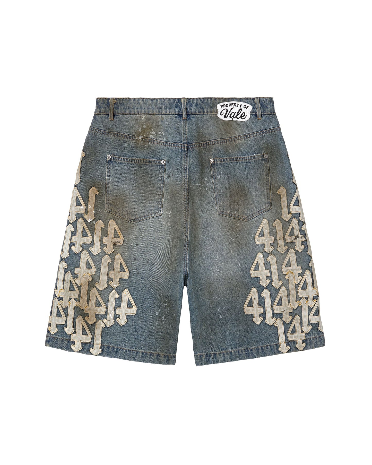 VALE WHITE CHARM JORTS