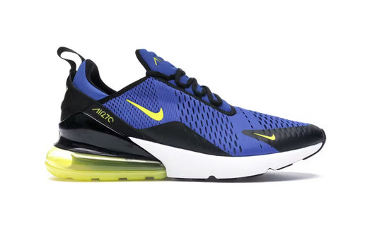 NIKE AIR MAX 270 GAME ROYAL DYNAMIC YELLOW