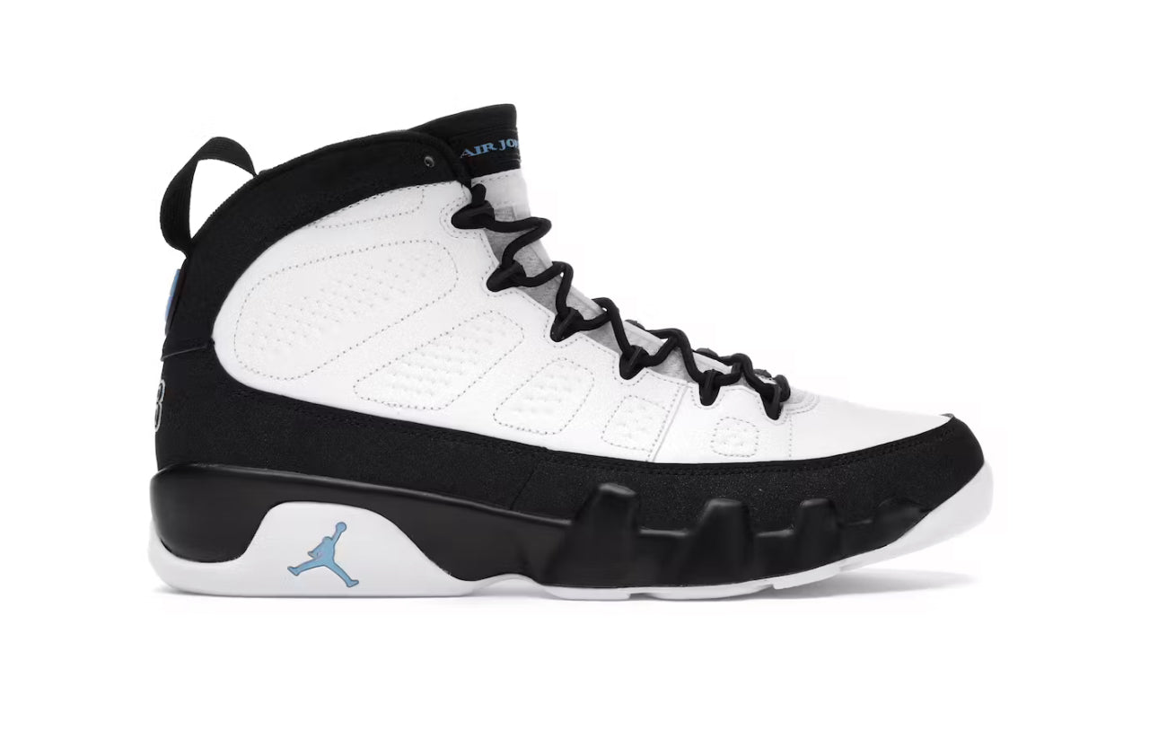 JORDAN 9 UNIVERSITY BLUE