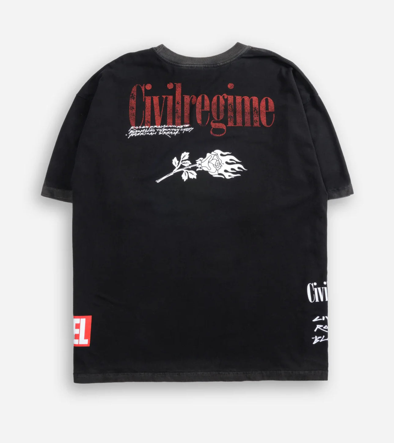 CIVIL REGIME SPIDER-MAN OS TEE BLACK