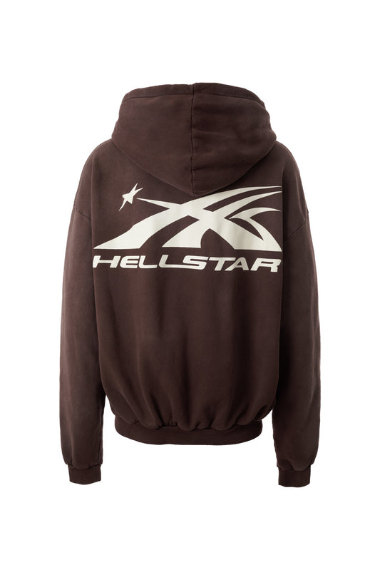 HELLSTAR SPORTS ZIP UP BROWN
