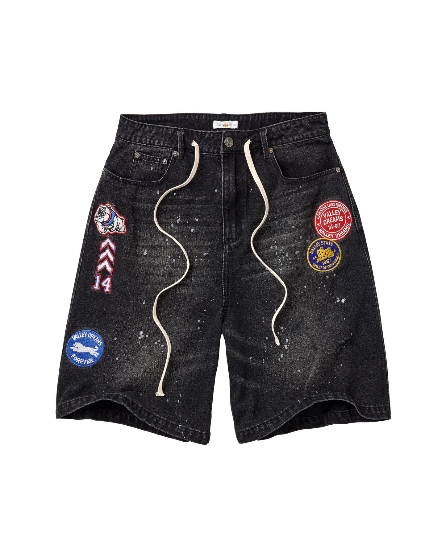 VALE PARADISE JORTS BLACK