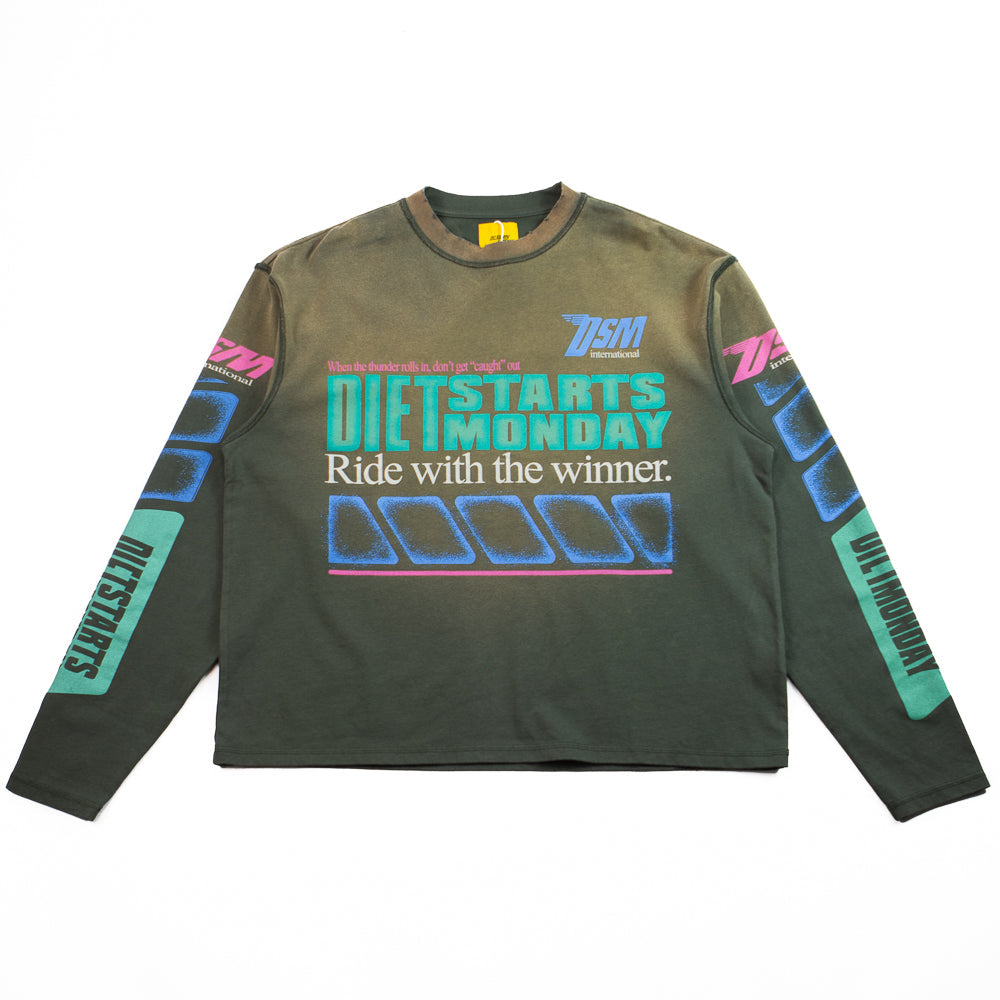 DIET STARTS MONDAY WINNERS LONG SLEEVE