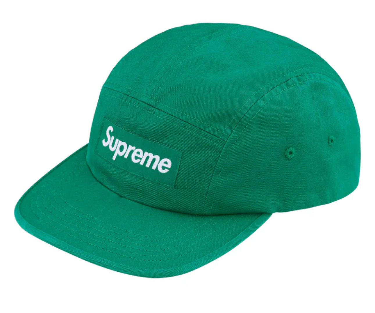 SUPREME WASHED CHINO TWILL CAMP HAT GREEN