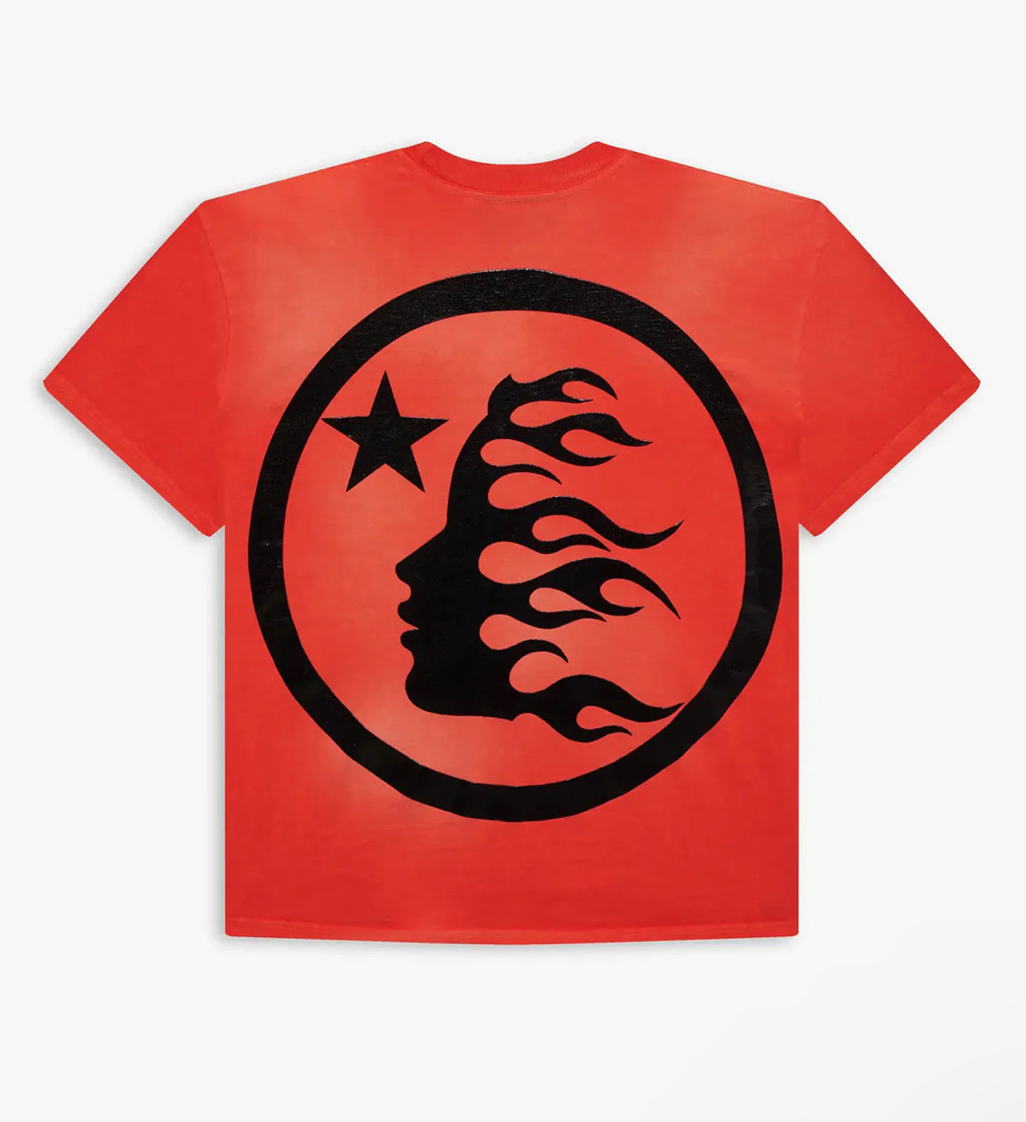 HELLSTAR GEL SPORT LOGO TEE RED BLACK