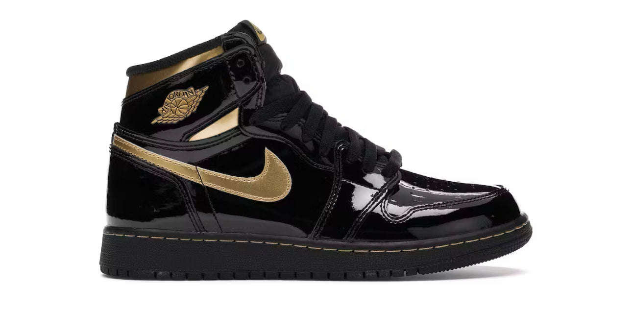 JORDAN 1 HIGH BLACK METALLIC GOLD