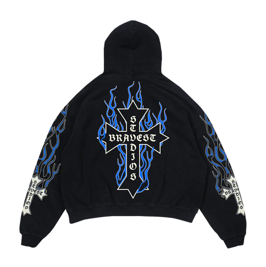 BRAVEST STUDIOS ETERNAL HOODIE BLUE