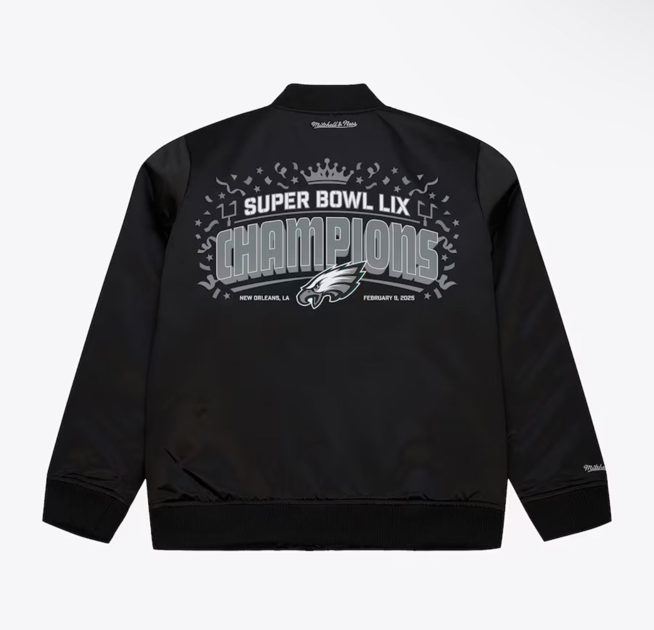 Philadelphia Eagles SB59 Champions Full-Zip Bomber Jacket