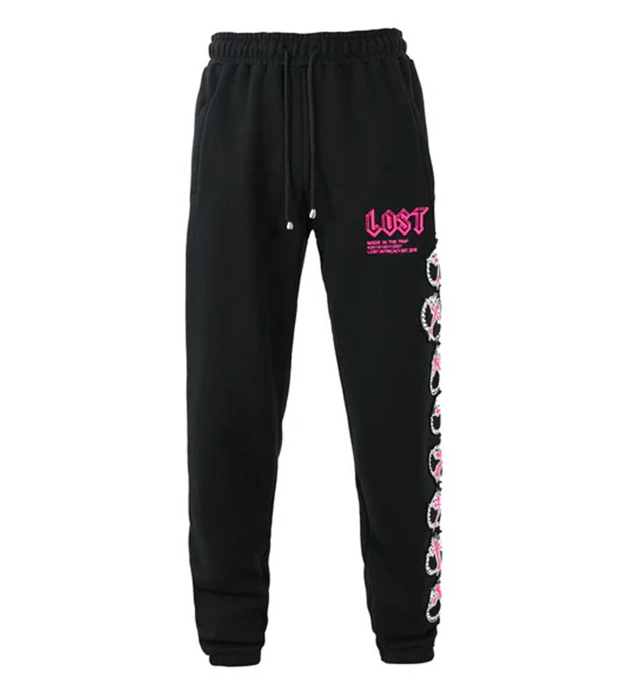 LOST INTRICACY MITT SWEATS BLACK/PINK