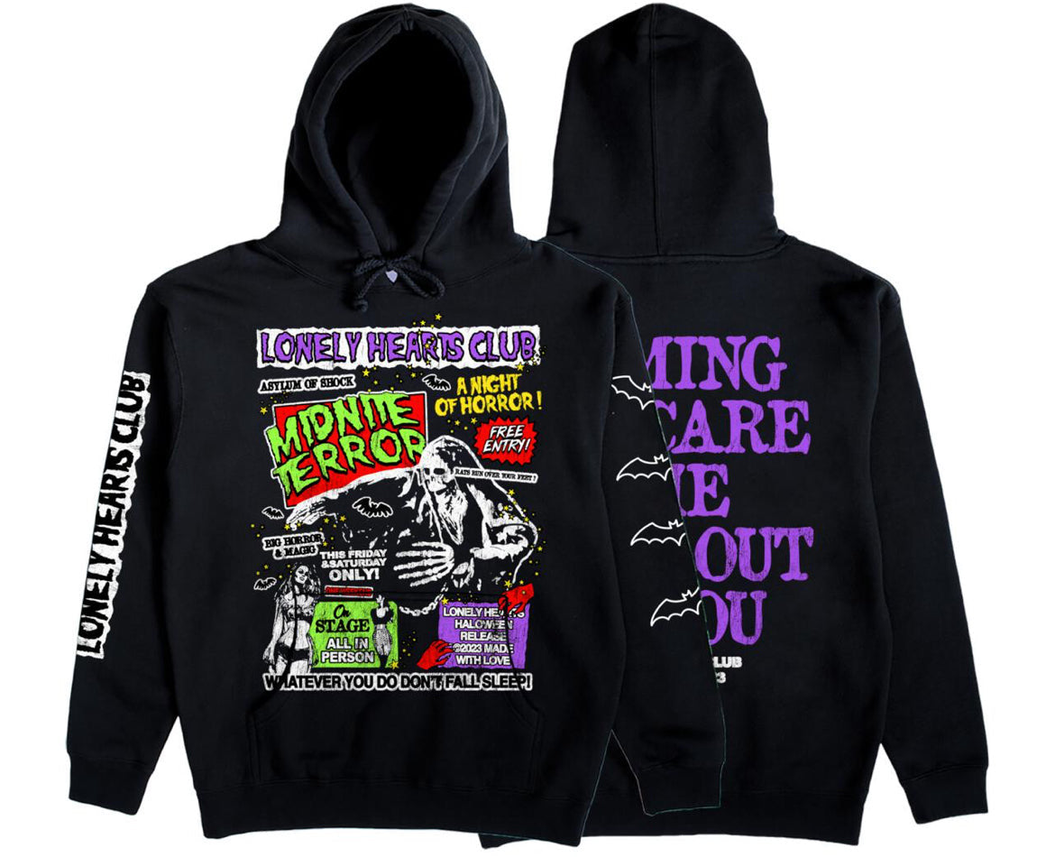LONELY HEARTS MIDNIGHT TERROR HOODIE