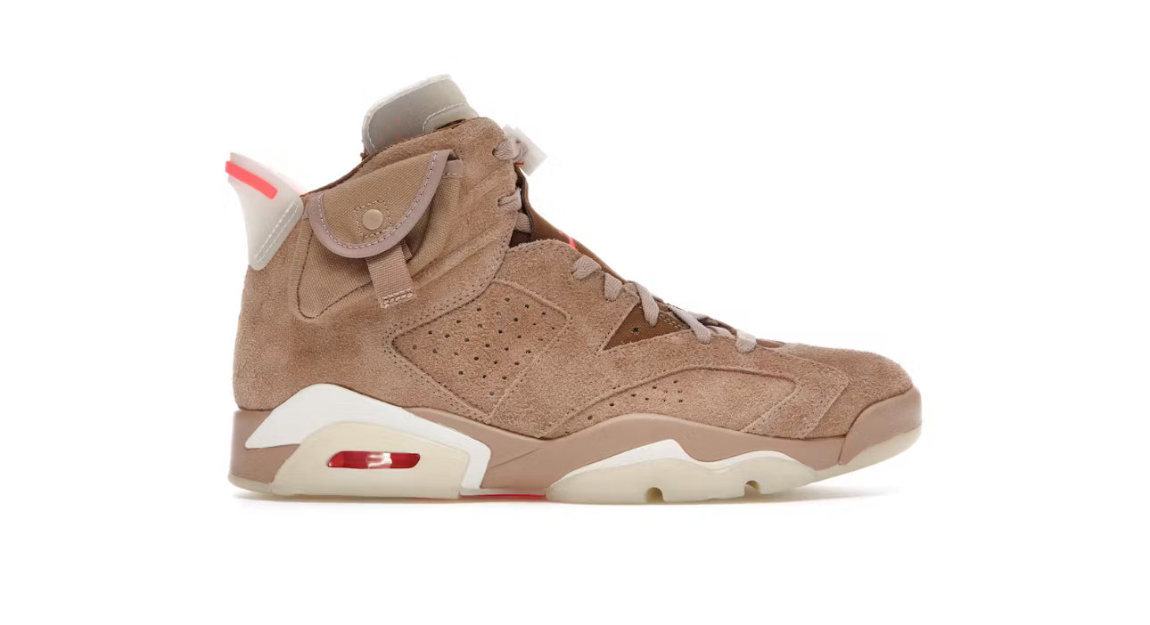 JORDAN 6 TRAVIS SCOTT BRITISH KHAKI