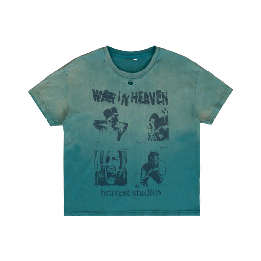 BRAVEST HEAVEN TEE BLUE