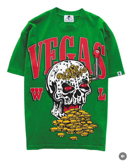 WARREN LOTAS VEGAS TEE GREEN