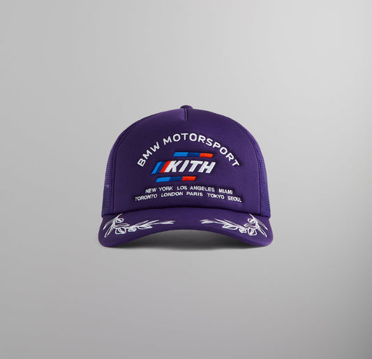 KITH BMW MOTORSPORT HAT PURPLE