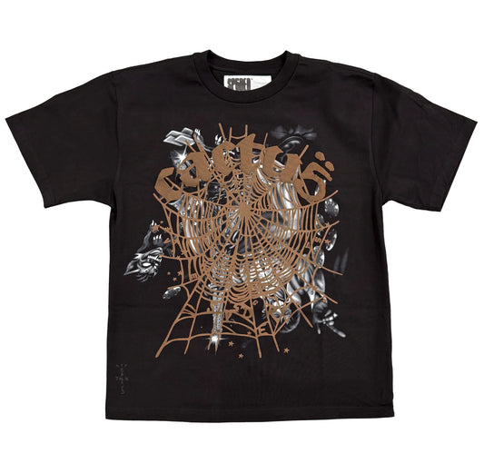 CACTUS JACK X SP5DER AIRBRUSH TEE