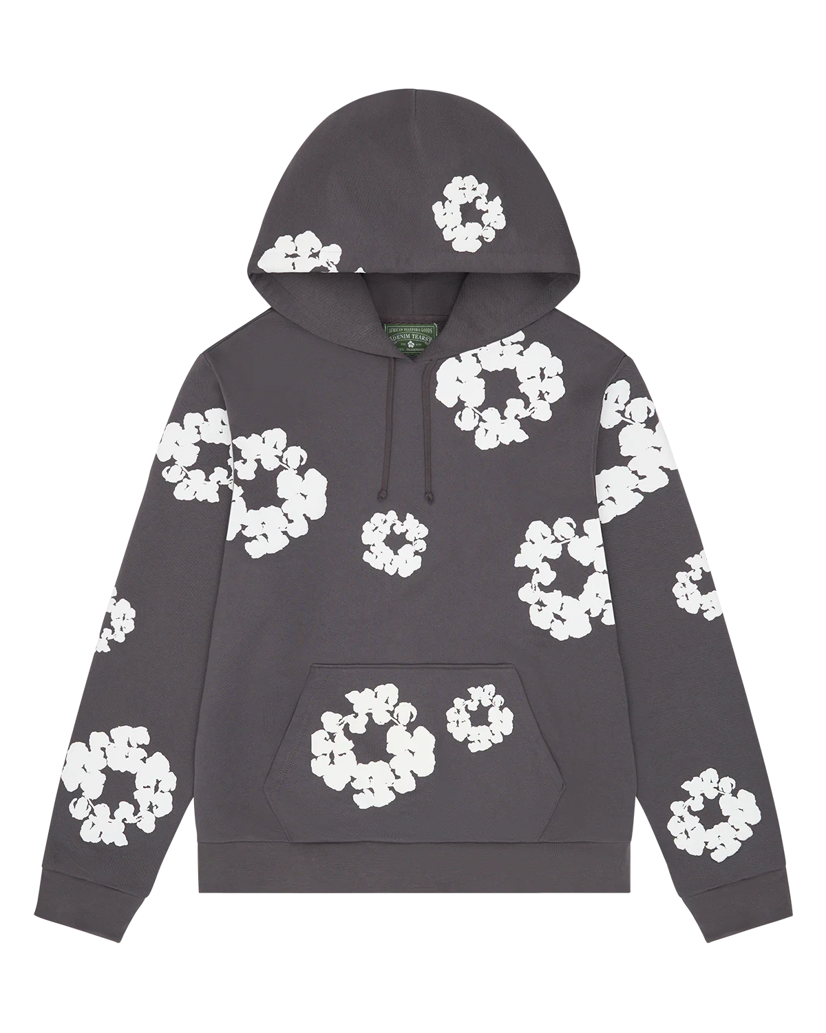 DENIM TEARS CHARCOAL HOODIE