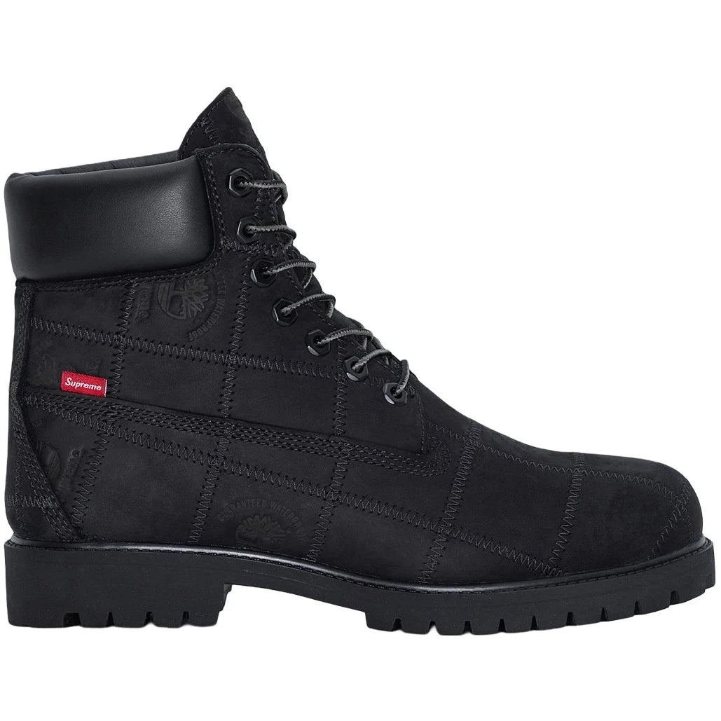 SUPREME TIMBERLAND PATCHWORK BLACK