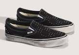 VANS PEARLIZED SLIP ON BLACK