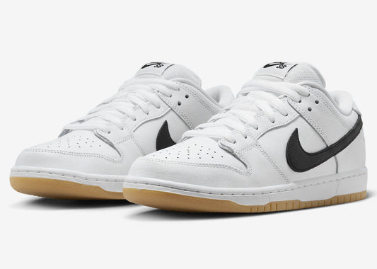 NIKE SB DUNK LOW WHITE GUM