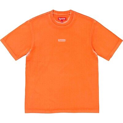 SUPREME OVERPRINT TEE ORANGE